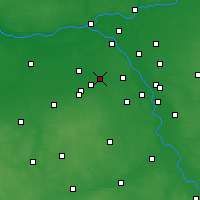 Nearby Forecast Locations - Pruszków - Kaart