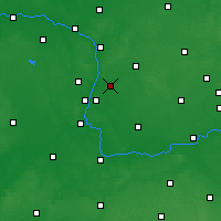 Nearby Forecast Locations - Swarzędz - Kaart