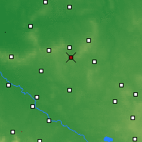 Nearby Forecast Locations - Syców - Kaart