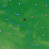 Nearby Forecast Locations - Wschowa - Kaart