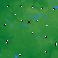 Nearby Forecast Locations - Złocieniec - Kaart