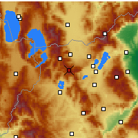 Nearby Forecast Locations - Verno - Vitsi - Kaart