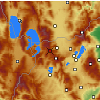 Nearby Forecast Locations - Vigla - Pisoderi - Kaart