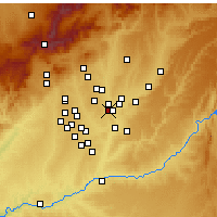 Nearby Forecast Locations - Coslada - Kaart