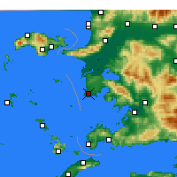 Nearby Forecast Locations - Didim - Kaart