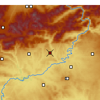 Nearby Forecast Locations - Kâhta - Kaart
