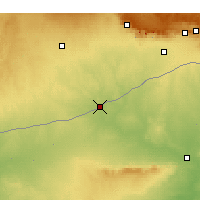 Nearby Forecast Locations - Ceylanpınar - Kaart
