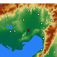 Nearby Forecast Locations - Ceyhan - Kaart