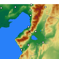 Nearby Forecast Locations - Belen - Kaart