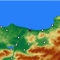 Nearby Forecast Locations - Karasu - Kaart