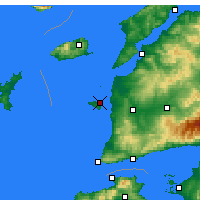 Nearby Forecast Locations - Tenedos - Kaart