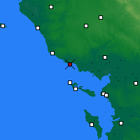 Nearby Forecast Locations - Jard-sur-Mer - Kaart