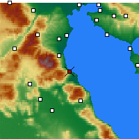 Nearby Forecast Locations - Platamon - Kaart