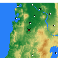 Nearby Forecast Locations - Te Kuiti - Kaart