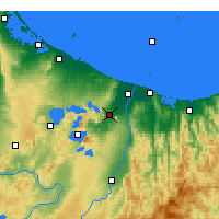 Nearby Forecast Locations - Kawerau - Kaart