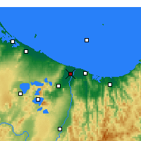 Nearby Forecast Locations - Edgecumbe - Kaart