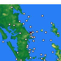 Nearby Forecast Locations - Goat Island - Kaart