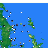 Nearby Forecast Locations - Horn Rock - Kaart
