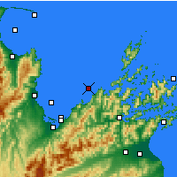 Nearby Forecast Locations - Whangamoa - Kaart