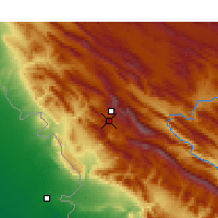 Nearby Forecast Locations - Ilam - Kaart