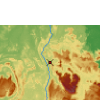 Nearby Forecast Locations - Canaima Airport - Kaart
