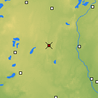 Nearby Forecast Locations - Long Prairie - Kaart
