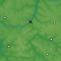 Nearby Forecast Locations - Aleksin - Kaart