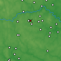 Nearby Forecast Locations - Krasnoznamensk - Kaart