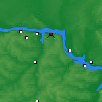 Nearby Forecast Locations - Mariinski Posad - Kaart
