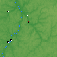 Nearby Forecast Locations - Mtsensk - Kaart