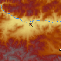 Nearby Forecast Locations - Sjagonar - Kaart