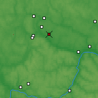 Nearby Forecast Locations - Zhukov - Kaart