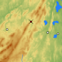 Nearby Forecast Locations - Zlato-oest - Kaart