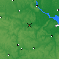 Nearby Forecast Locations - Korsun-Shevchenkivskyi - Kaart