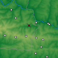 Nearby Forecast Locations - Sorokyne - Kaart