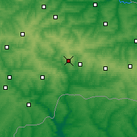 Nearby Forecast Locations - Chroestalny - Kaart