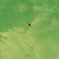 Nearby Forecast Locations - Kremenets - Kaart