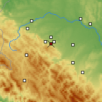 Nearby Forecast Locations - Truskavets - Kaart