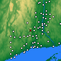 Nearby Forecast Locations - Wolcott - Kaart