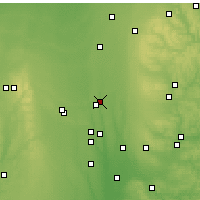 Nearby Forecast Locations - Mount Gilead - Kaart