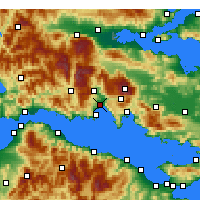 Nearby Forecast Locations - Itea - Kaart