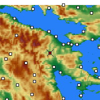 Nearby Forecast Locations - Nemea - Kaart