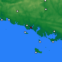 Nearby Forecast Locations - Lorient - Kaart