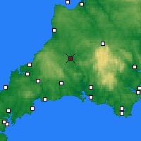 Nearby Forecast Locations - Launceston - Kaart