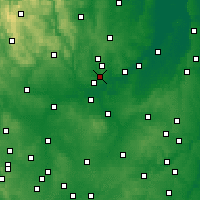 Nearby Forecast Locations - Broxtowe - Kaart