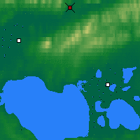 Nearby Forecast Locations - Kiana - Kaart