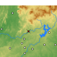 Nearby Forecast Locations - Canton - Kaart