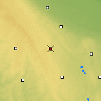 Nearby Forecast Locations - Slayton - Kaart