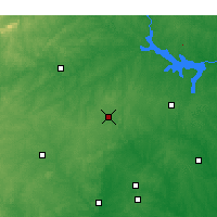 Nearby Forecast Locations - Roxboro - Kaart