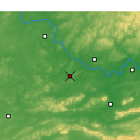 Nearby Forecast Locations - Stigler - Kaart